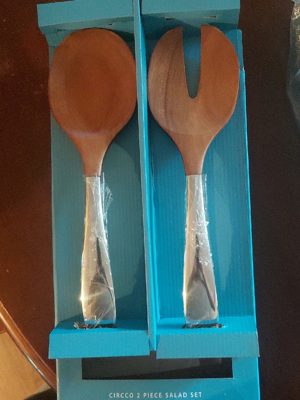 Nambe Circco 2 Piece Salad Set